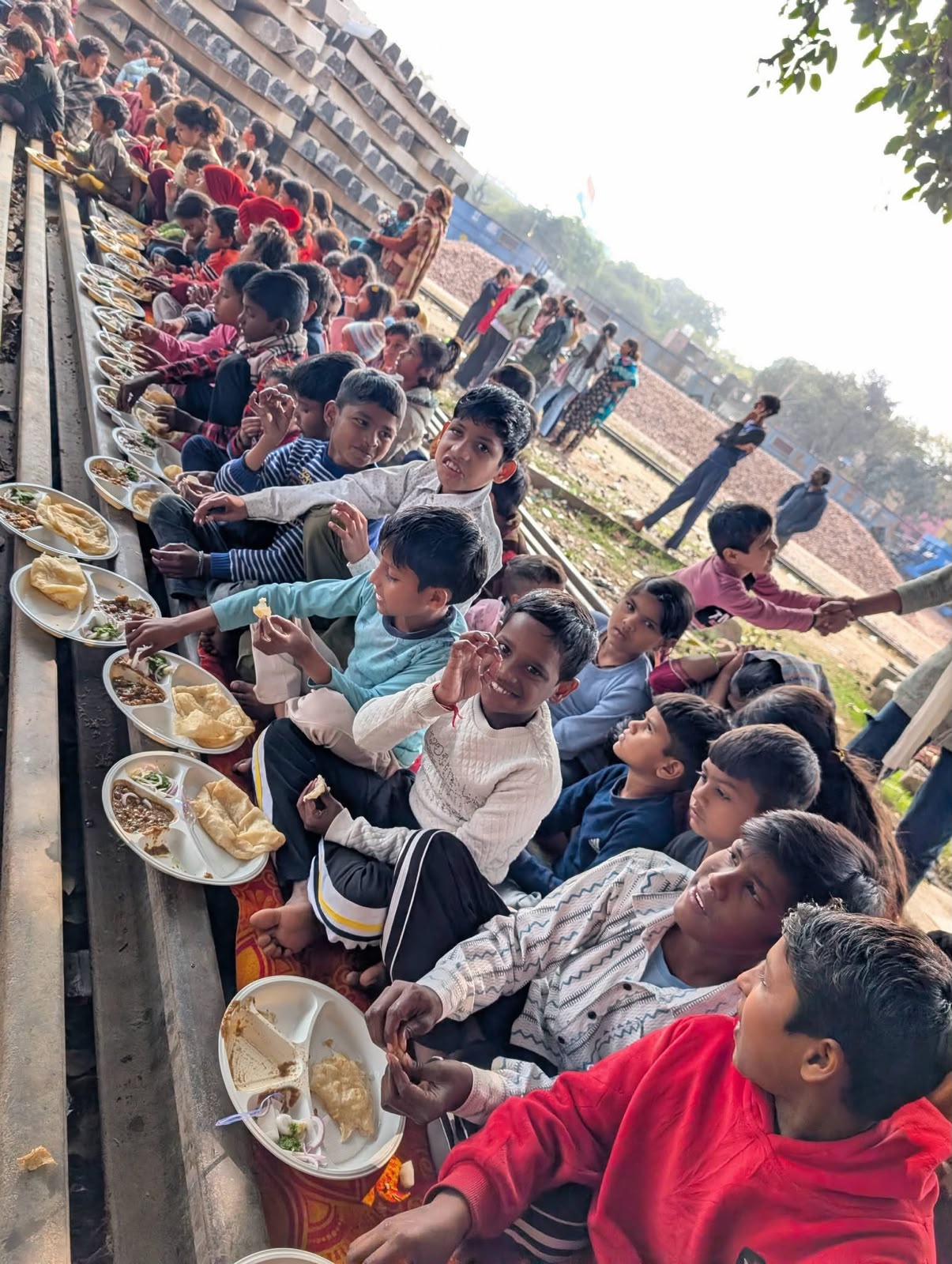 Food Distribution for Underprivileged Children